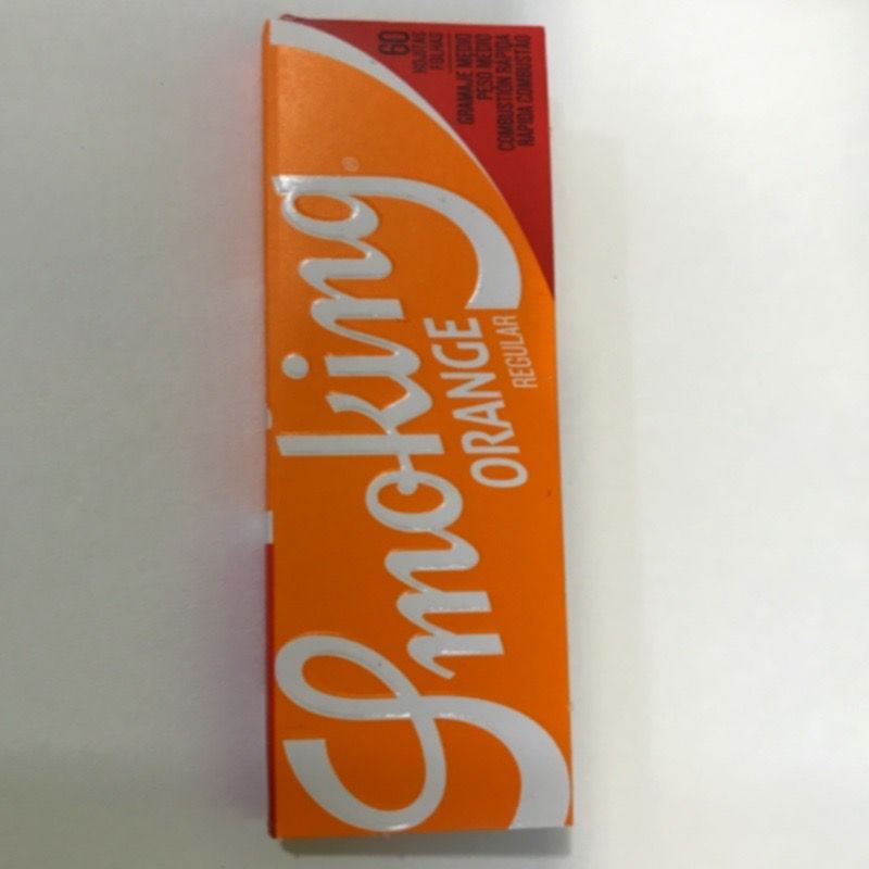 Papel de fumar Smoking Orange Regular 60 hojas - Novaestanco Online